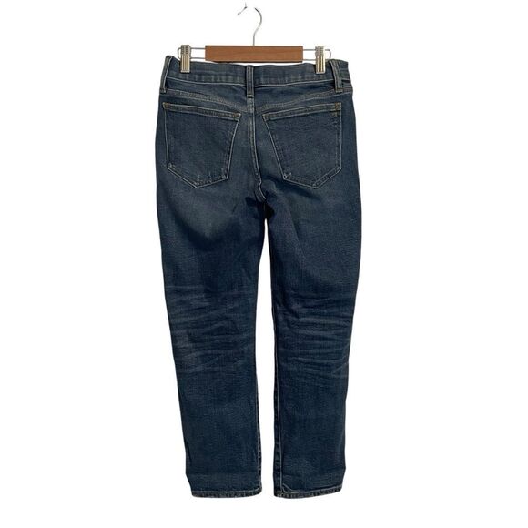 Madewell Maternity Classic Straight Dark Wash Jeans Size 24 NWT - Picture 5 of 7